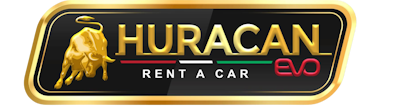 Huracan Evo Rent A Car Logo